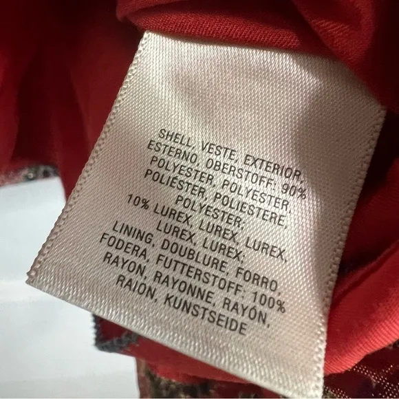 NWT Anthropologie Maeve “Rosia” Pleated Floral Metallic Brocade Skirt