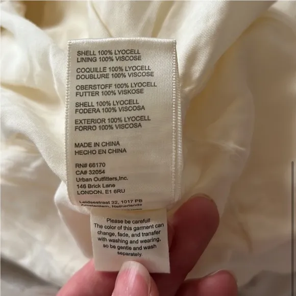 NWT FREE PEOPLE Pillowy Pleated Mini Skirt Light Yellow/ Cream