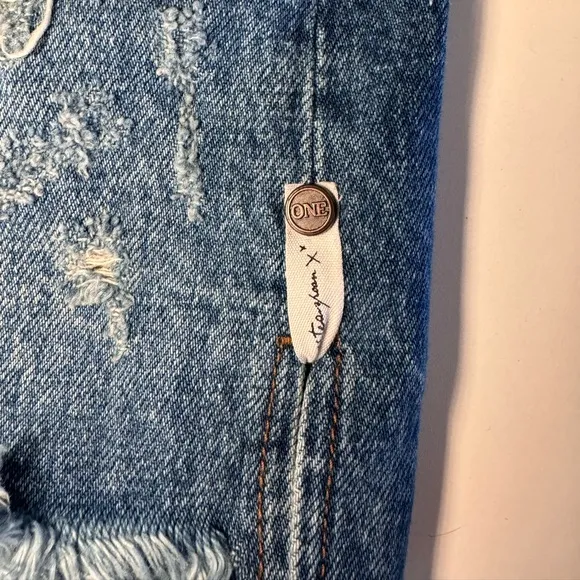 One Teaspoon Denim Mini Skirt