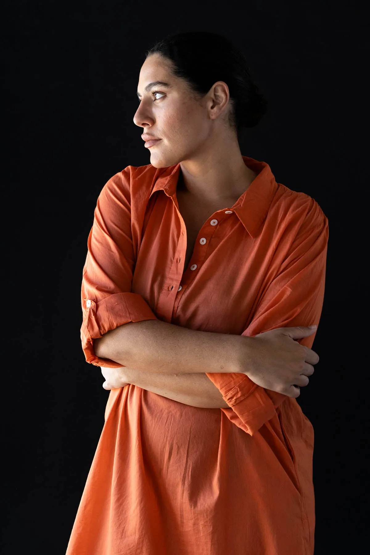 Orange Monteverdi Beach Maxi Dress