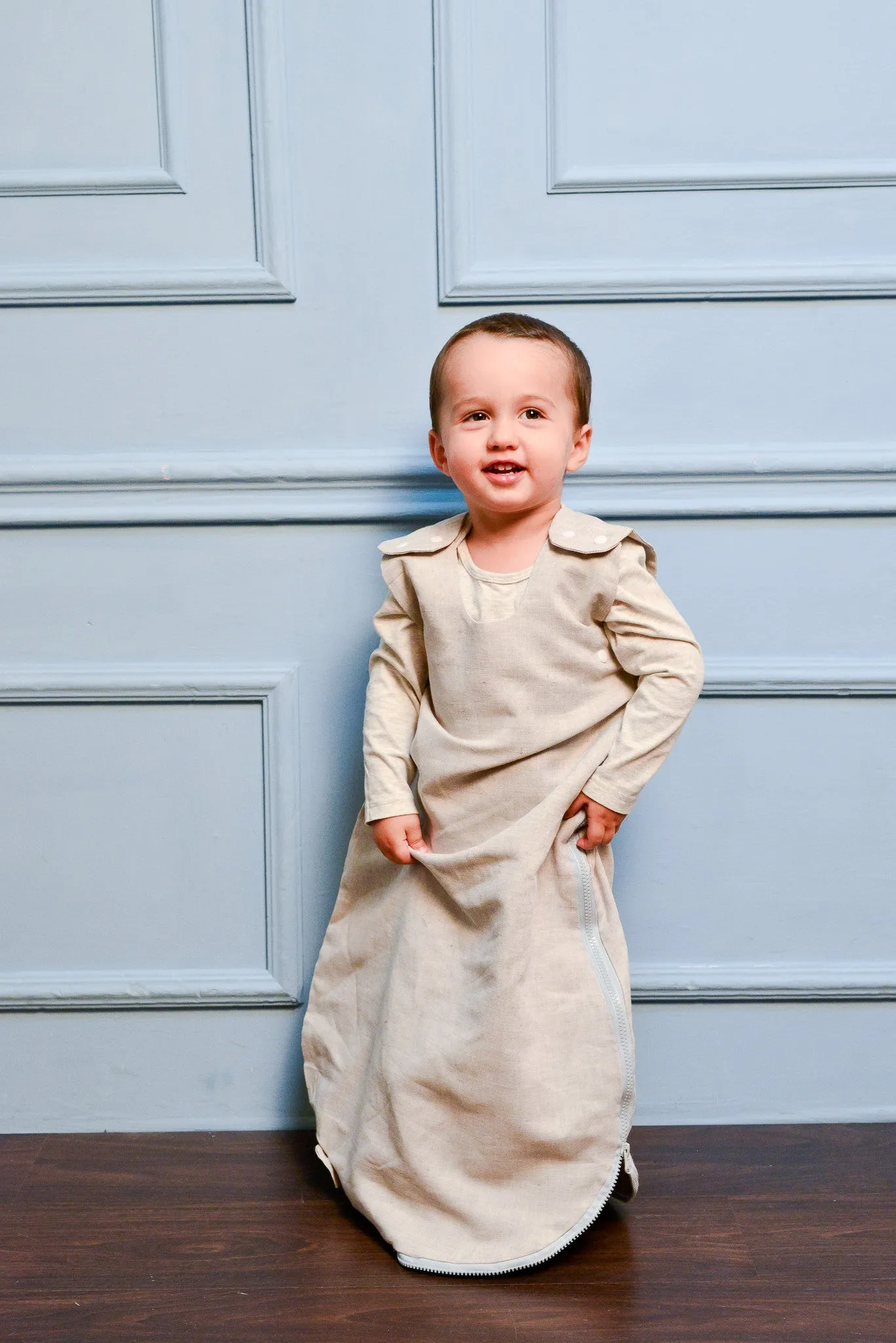 Organic Flax Linen Baby & Toddler 0.5 TOG Sleep Sack