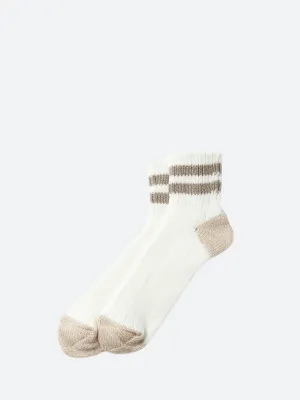 OS Ribbed Ankle Sock