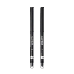 Pack of 2 Rimmel Exaggerate Waterproof Eye Definer, Noir 261