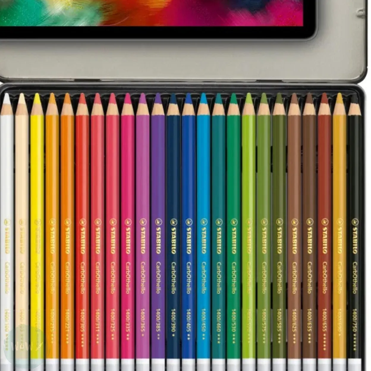Pastel Pencil Sets - STABILO CarbOthello – Tin 24 assorted