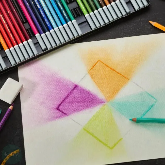 Pastel Pencil Sets - STABILO CarbOthello – Tin 24 assorted