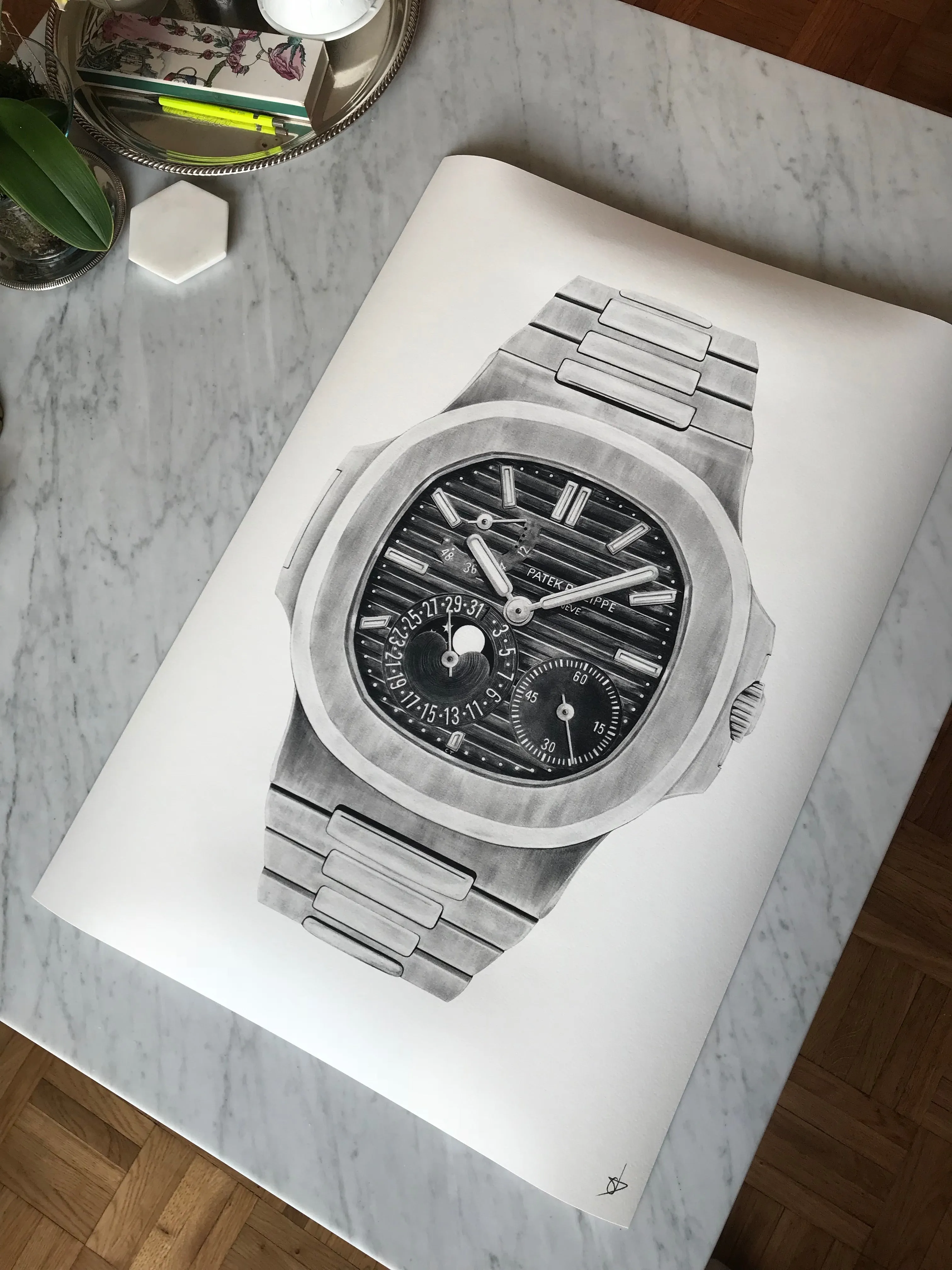 Patek Philippe Nautilus 5712 Poster