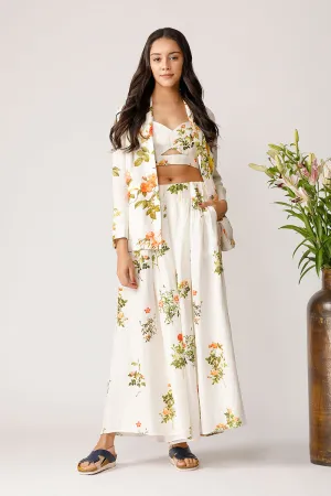 Payal Pratap   -   Venusta Printed Blazer Morning Glory