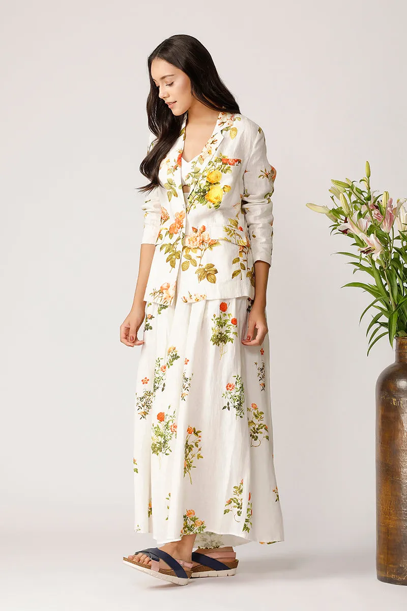 Payal Pratap   -   Venusta Printed Blazer Morning Glory