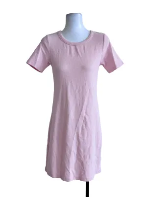Peach Pleated Dress
