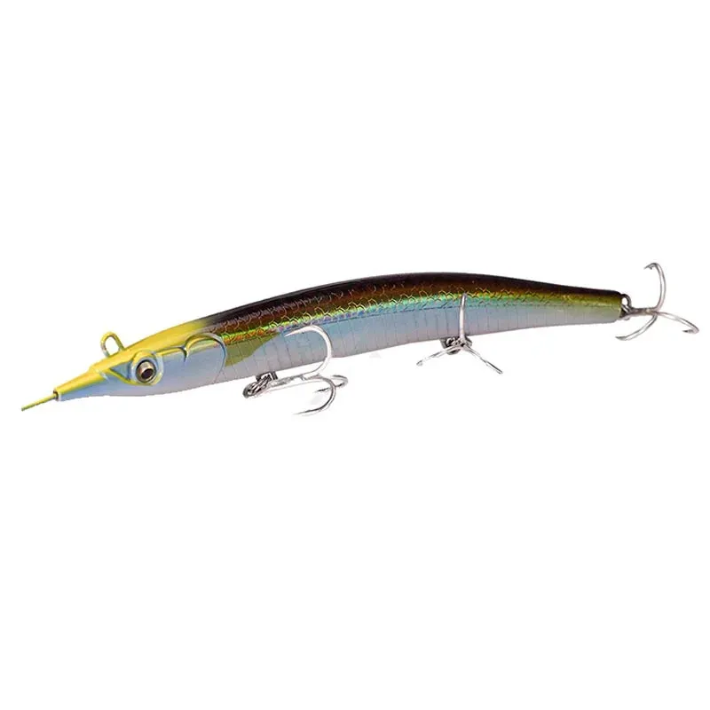 Pencil gar hard plastic fishing Lure 55g 183mm Sinking swim bait