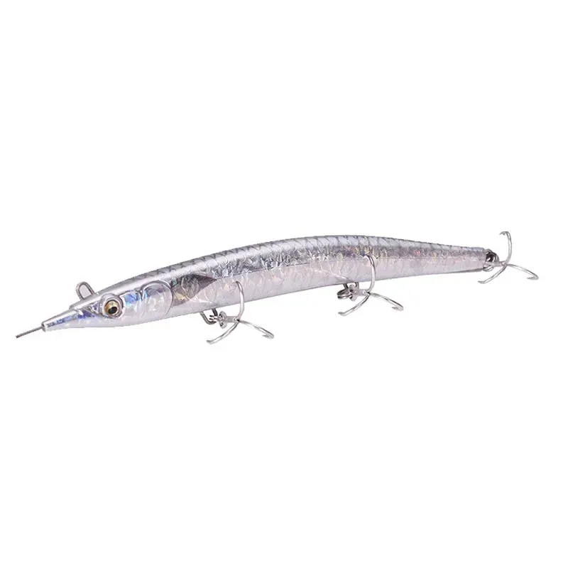 Pencil gar hard plastic fishing Lure 55g 183mm Sinking swim bait