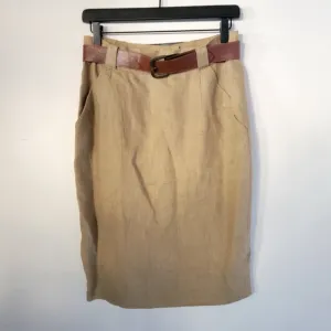 PERRI Linen Pencil skirt size Medium