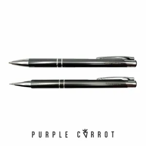 Personalised Metallic Pen & Pencil Set