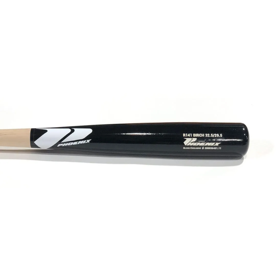 Phoenix Bats R141B Wood Bat | Birch | 32.5" (-3)