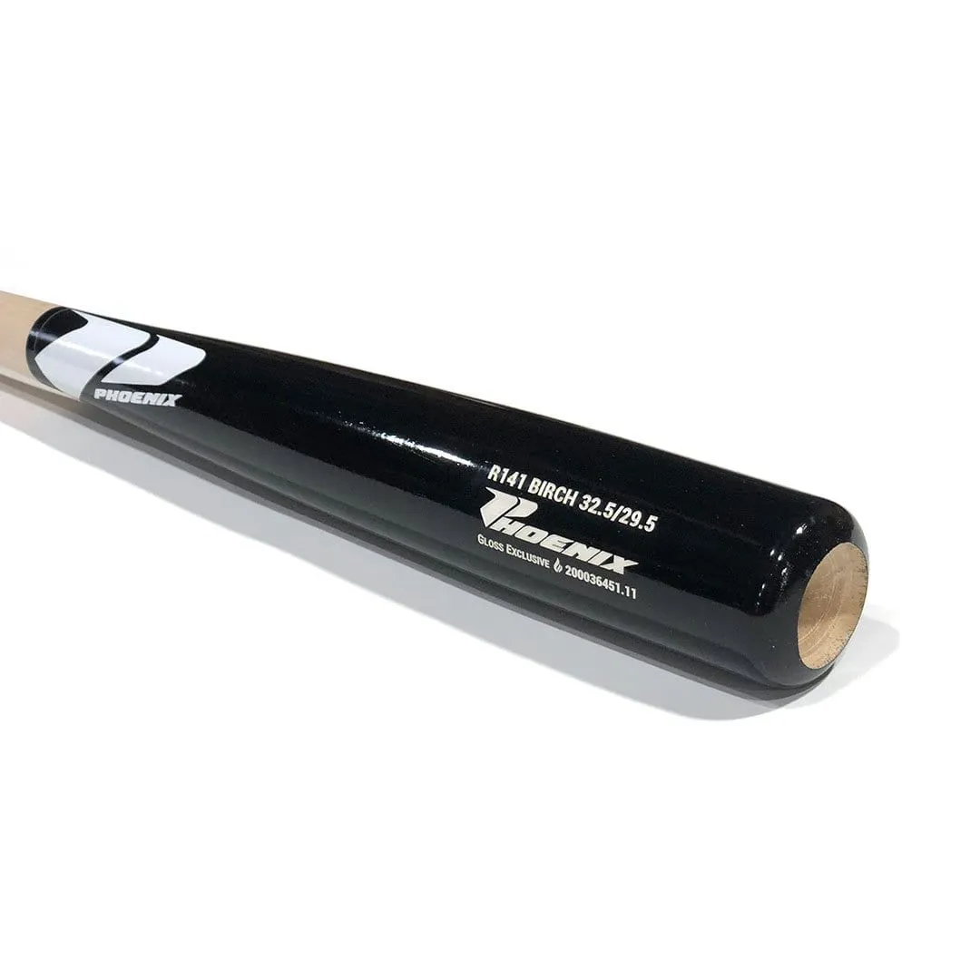 Phoenix Bats R141B Wood Bat | Birch | 32.5" (-3)
