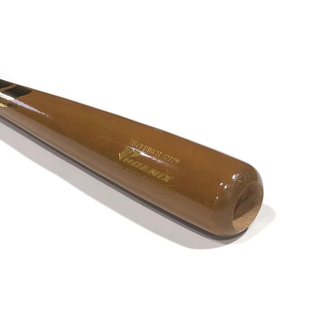 Phoenix Model BB71B Wood Bat | Birch | 32" (-3)