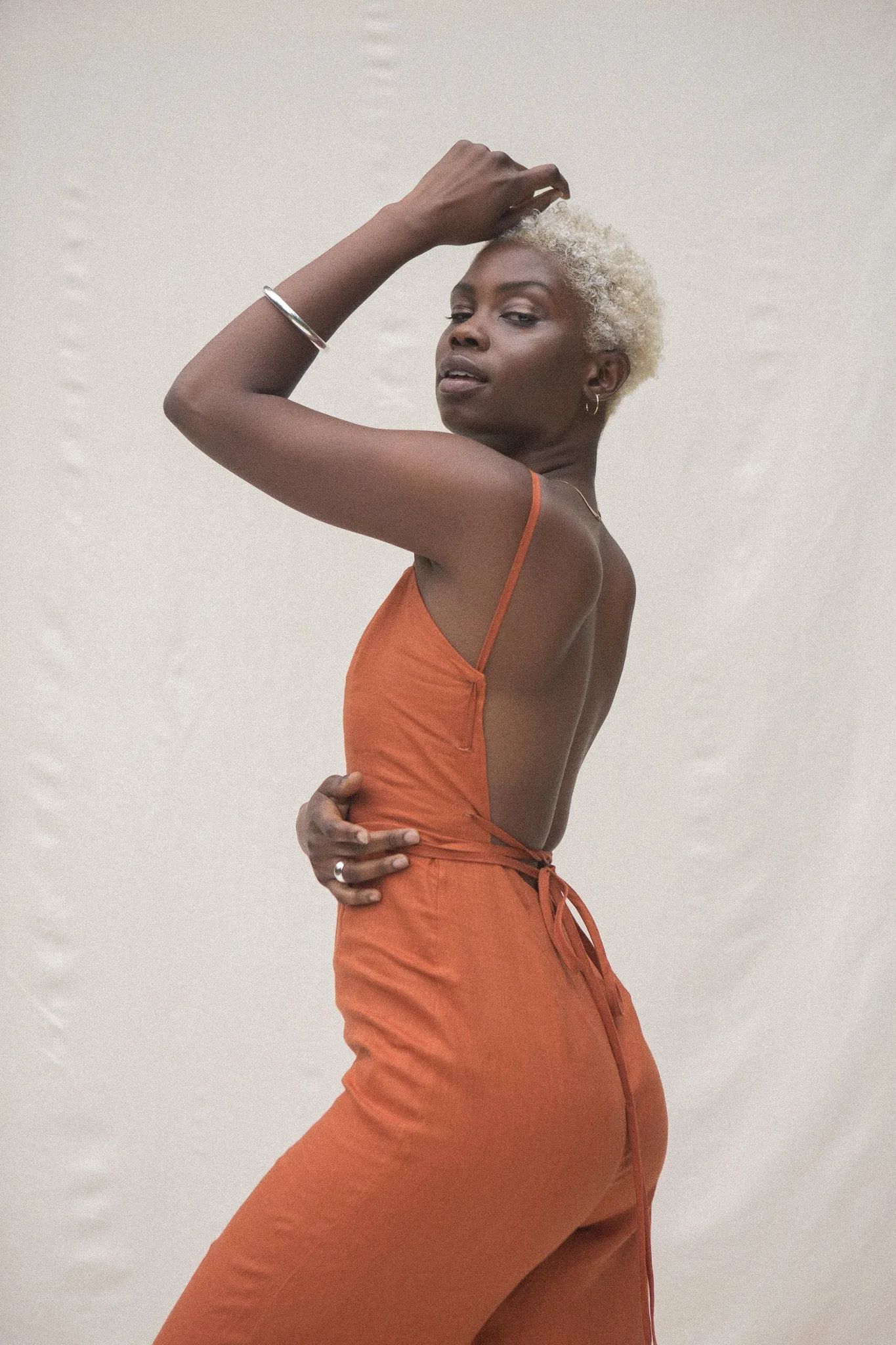 PILAR JUMPSUIT - RUST
