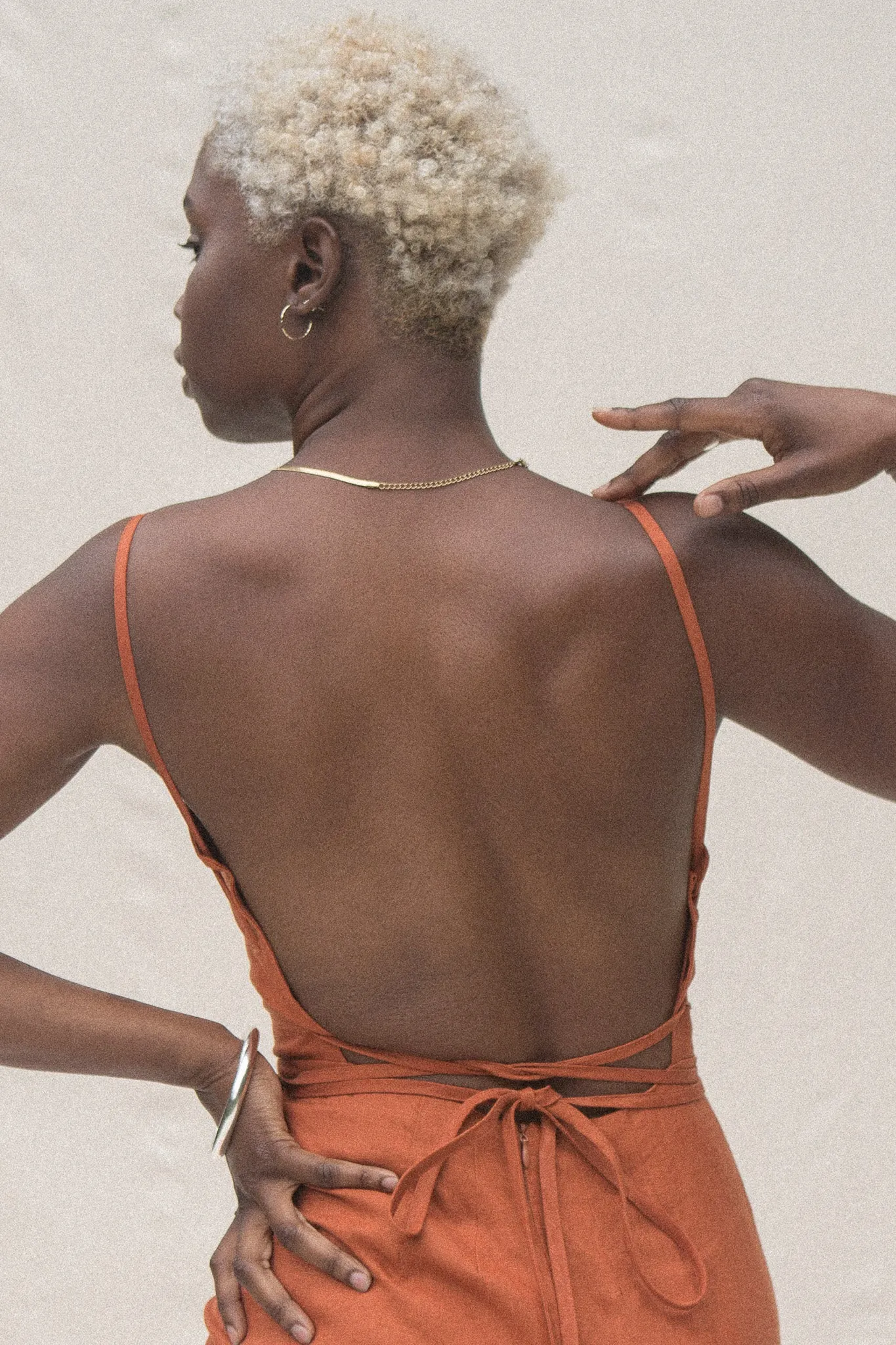 PILAR JUMPSUIT - RUST