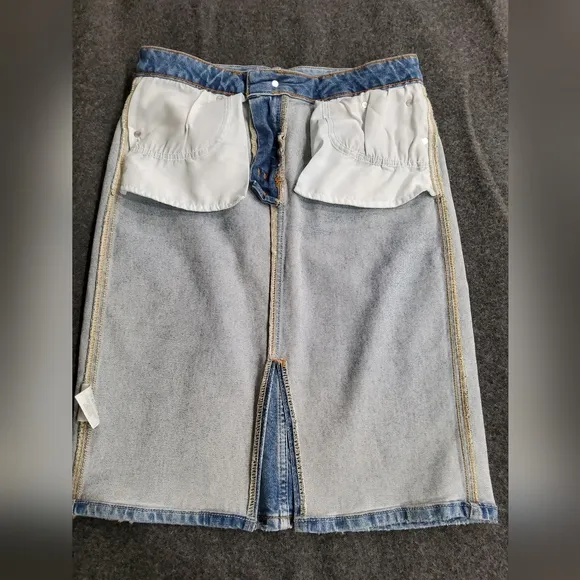 Pilcro by Anthropologie Pencil Denim Skirt Size 6