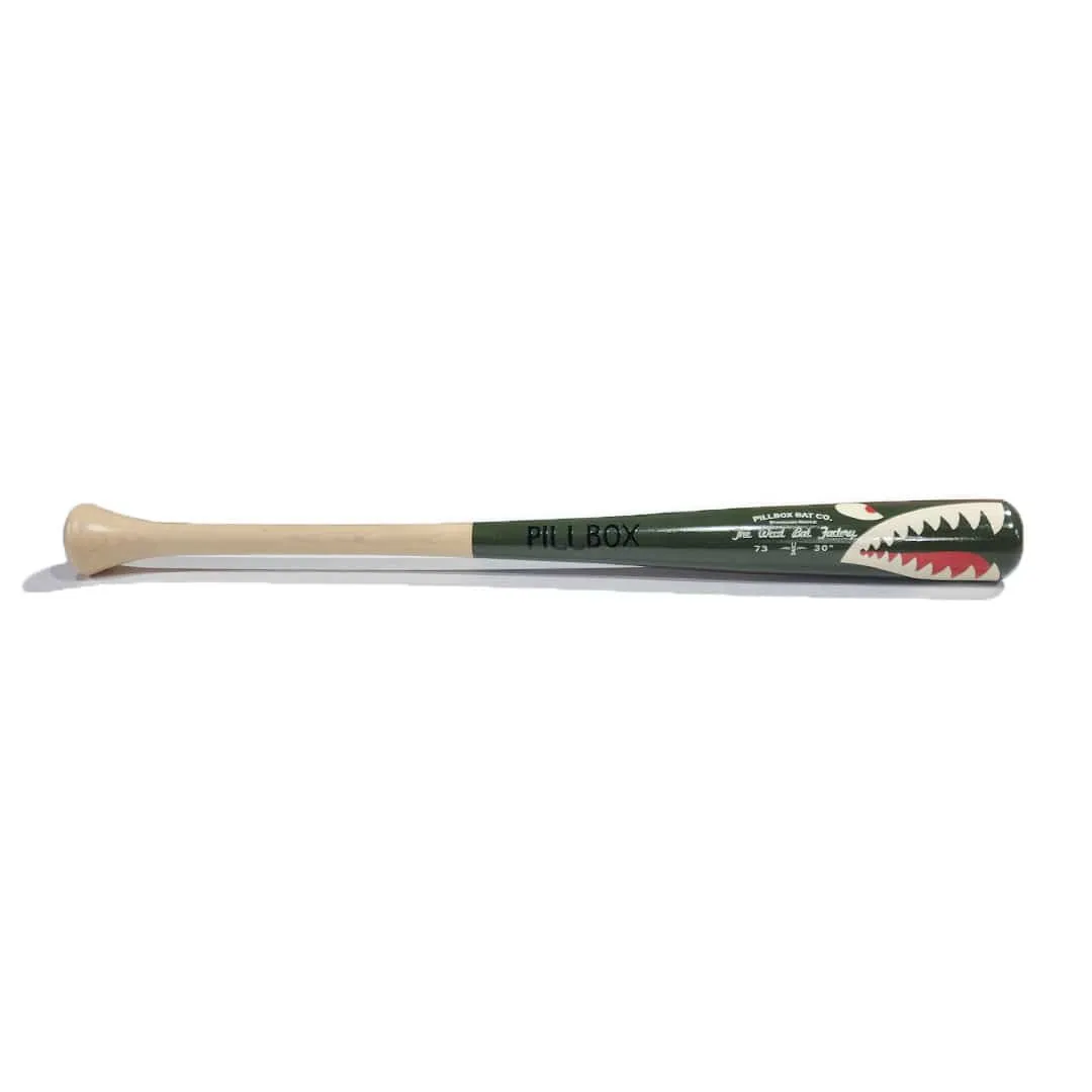 Pillbox PB73 Shark Wood Player Bat | Maple | 30" (-2)