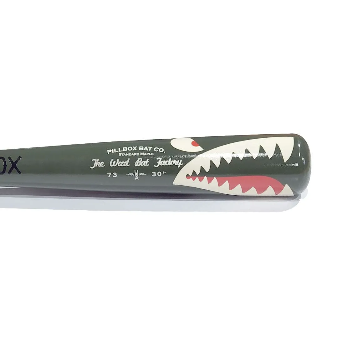 Pillbox PB73 Shark Wood Player Bat | Maple | 30" (-2)
