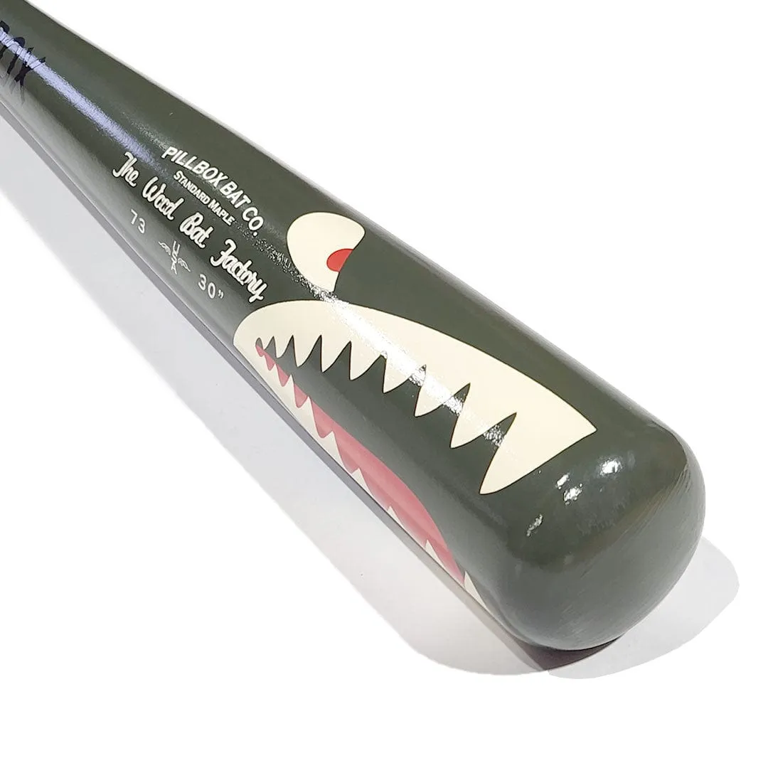 Pillbox PB73 Shark Wood Player Bat | Maple | 30" (-2)