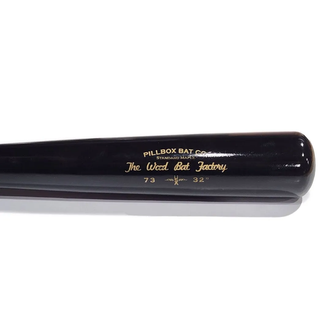 Pillbox PB73 TWBF Wood Player Bat | Maple | 32" (-3)