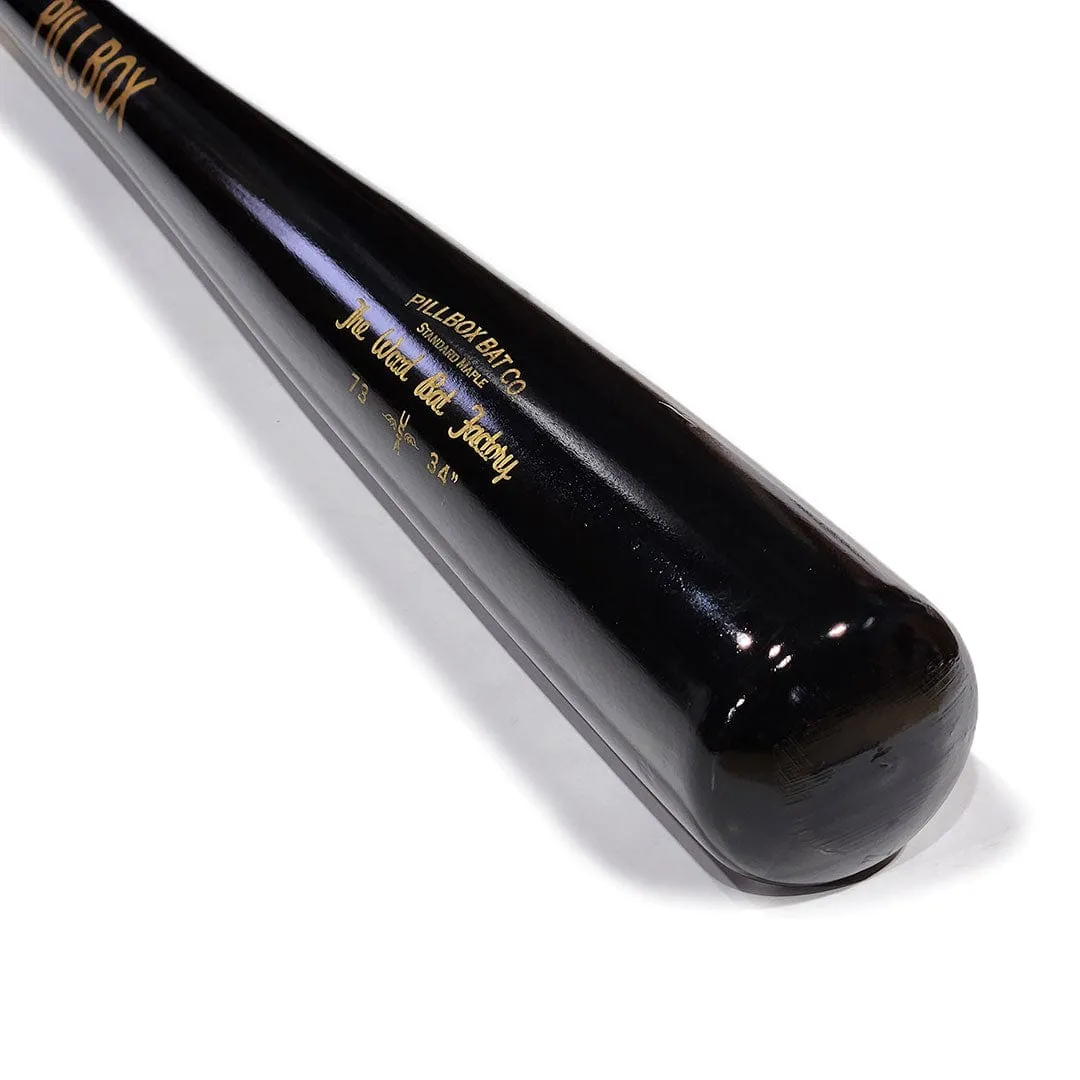 Pillbox PB73 TWBF Wood Player Bat | Maple | 34" (-3)
