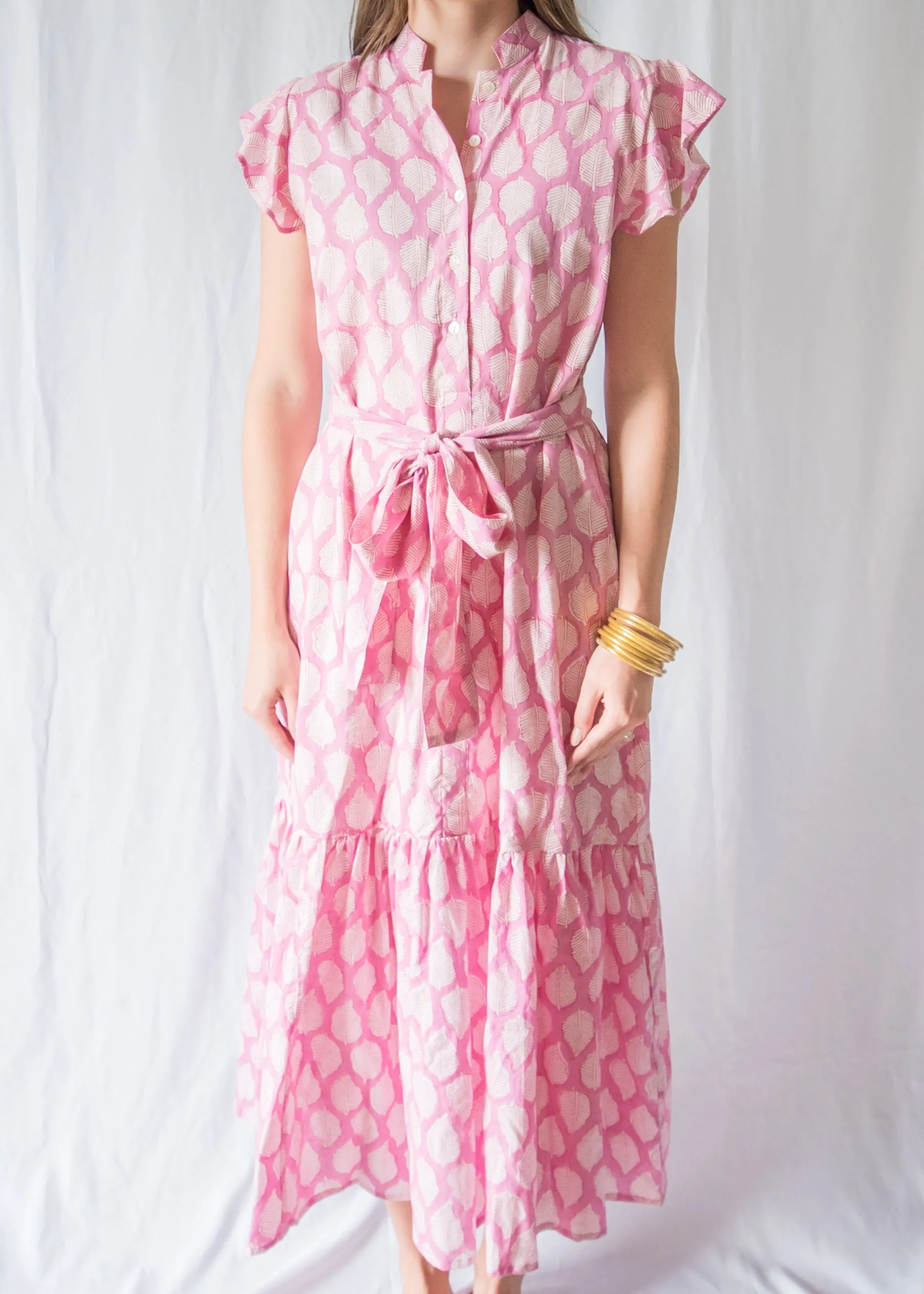 Pink Palm Maxi