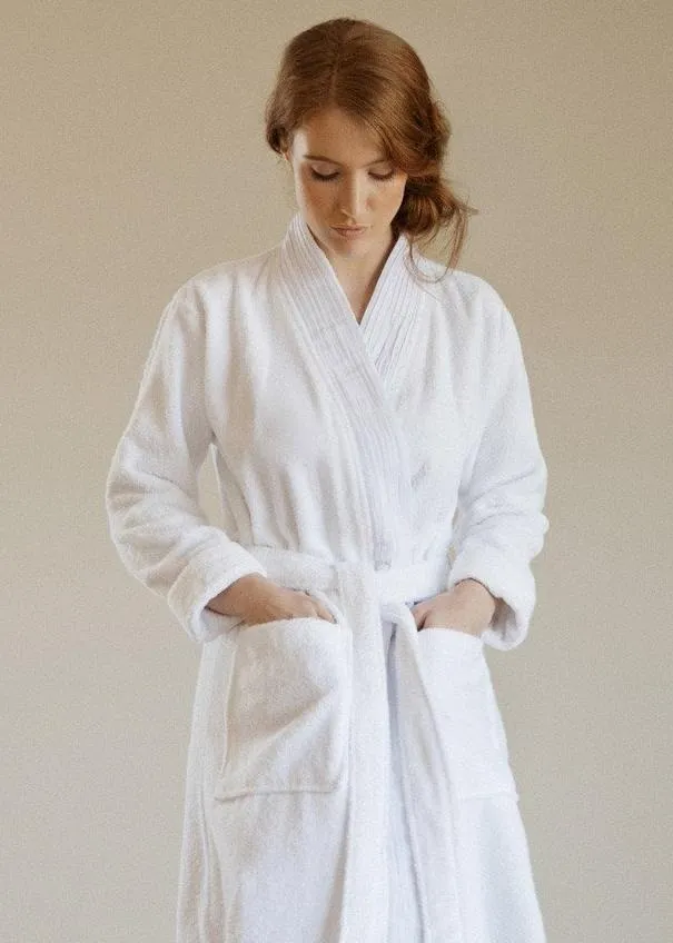 Pleated Bathrobe