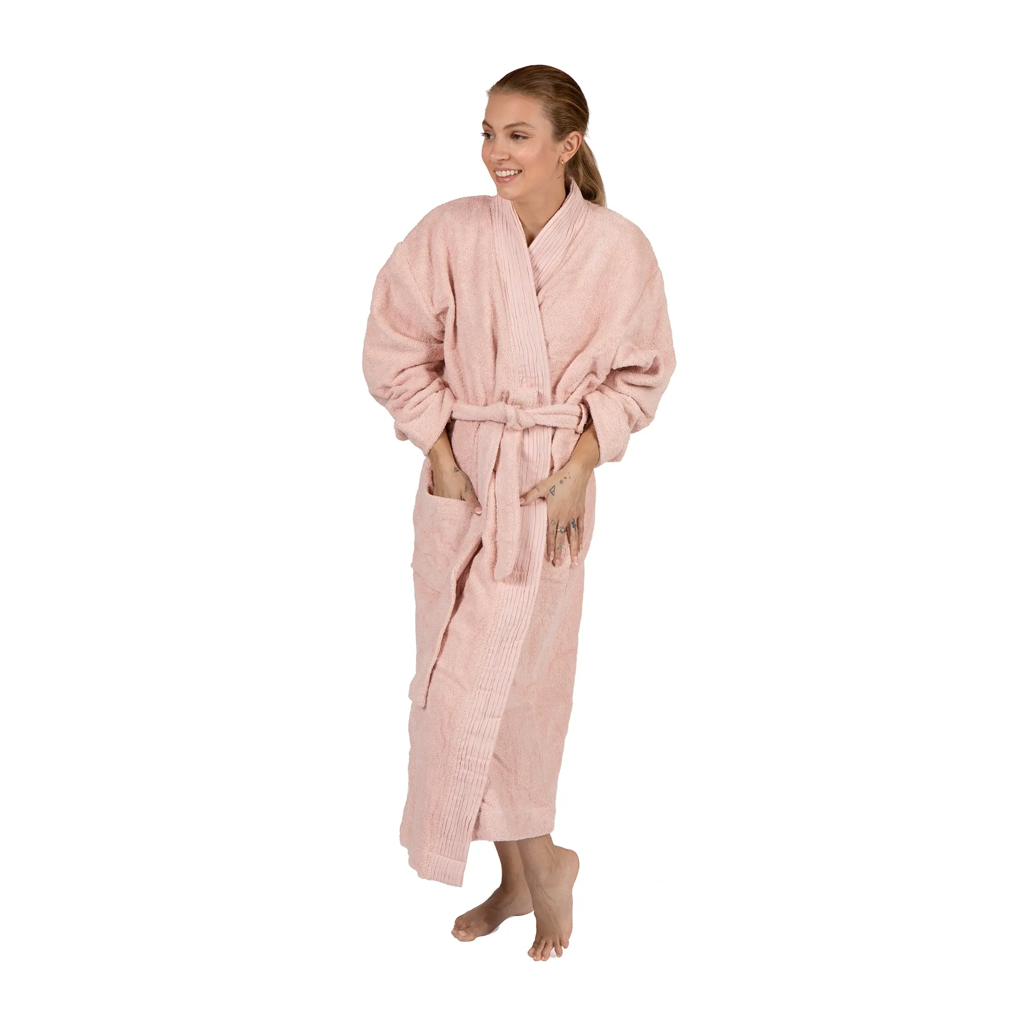 Pleated Bathrobe