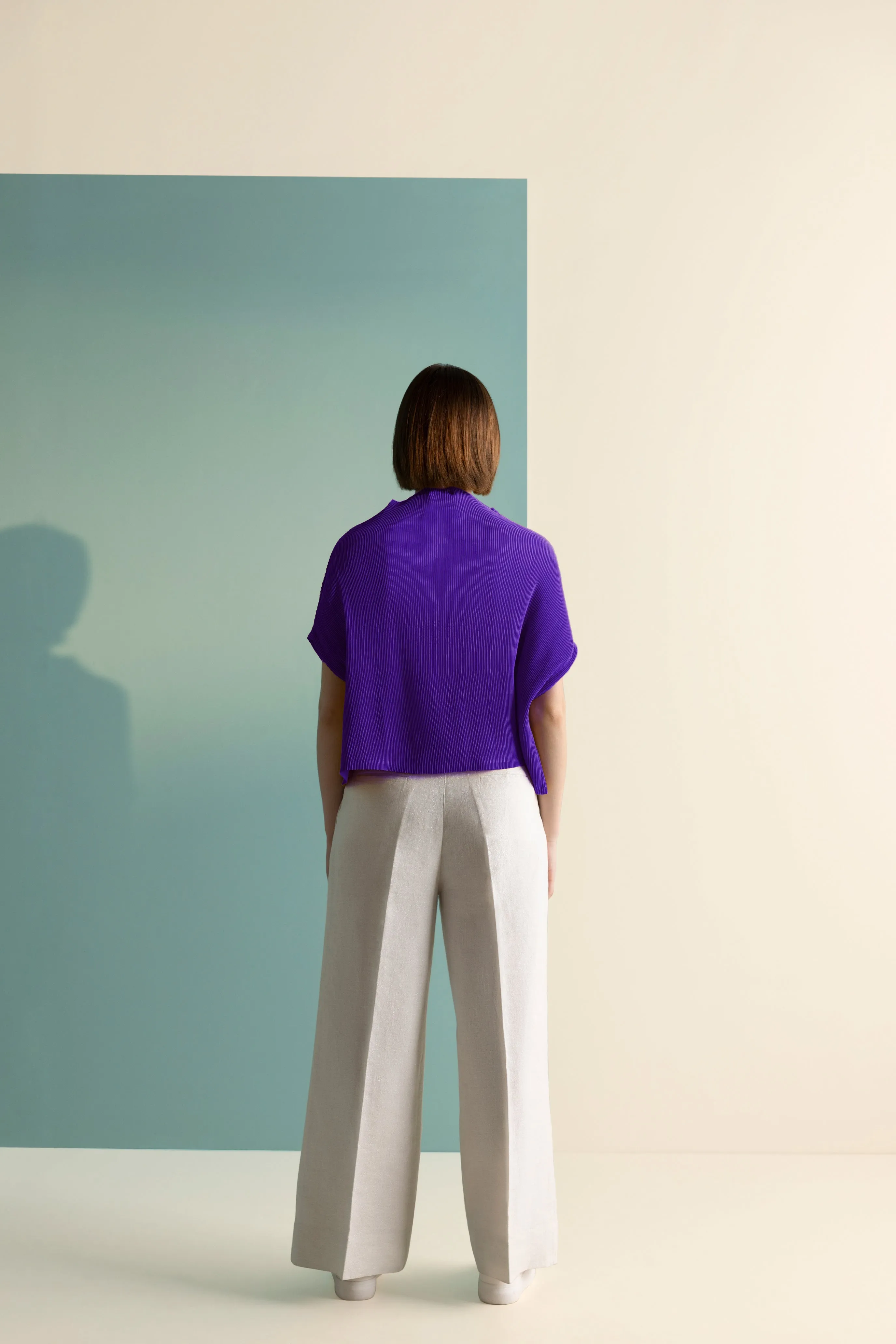 Pleated Box Top