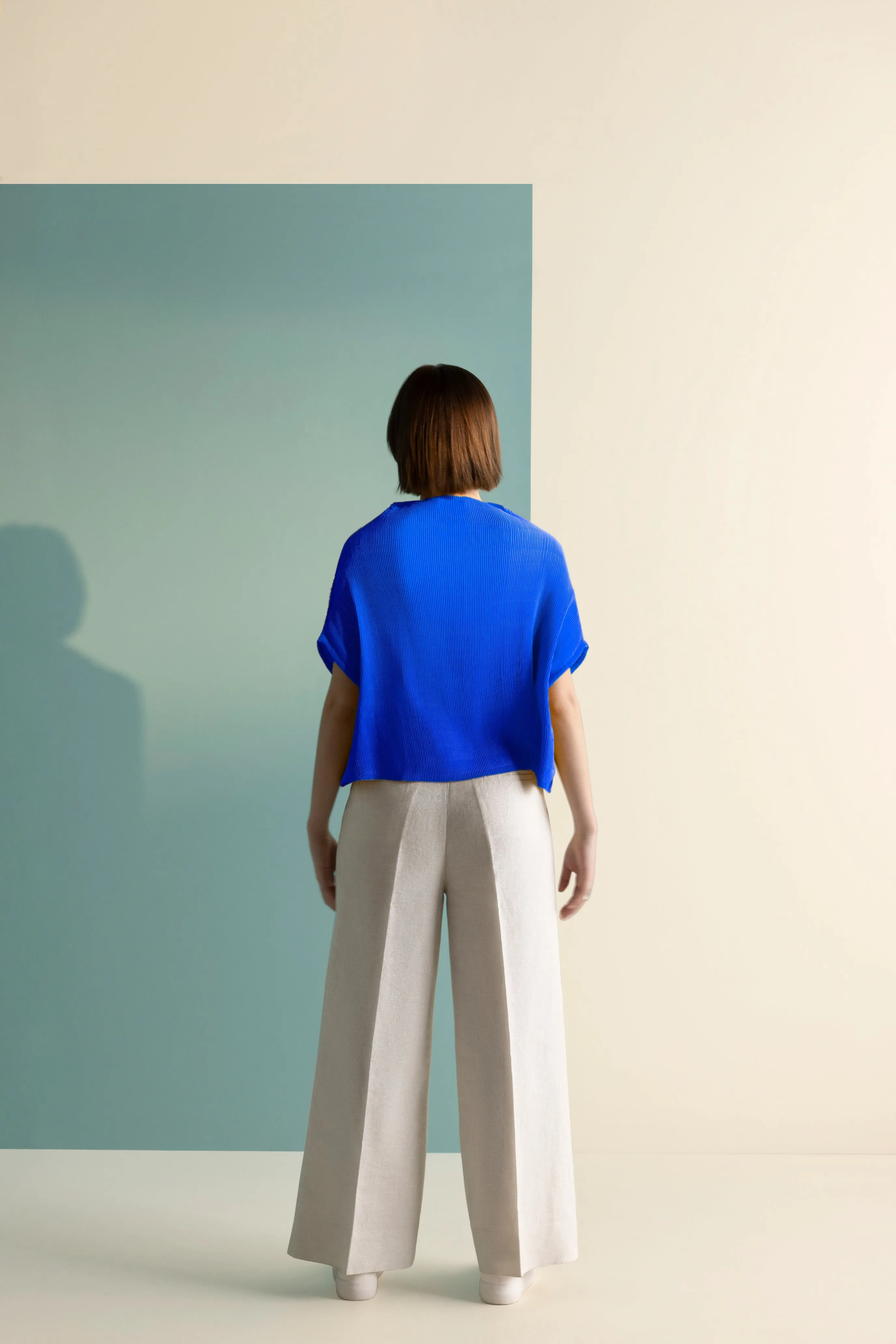 Pleated Box Top