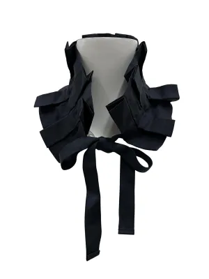 Pleated Cotton Collar