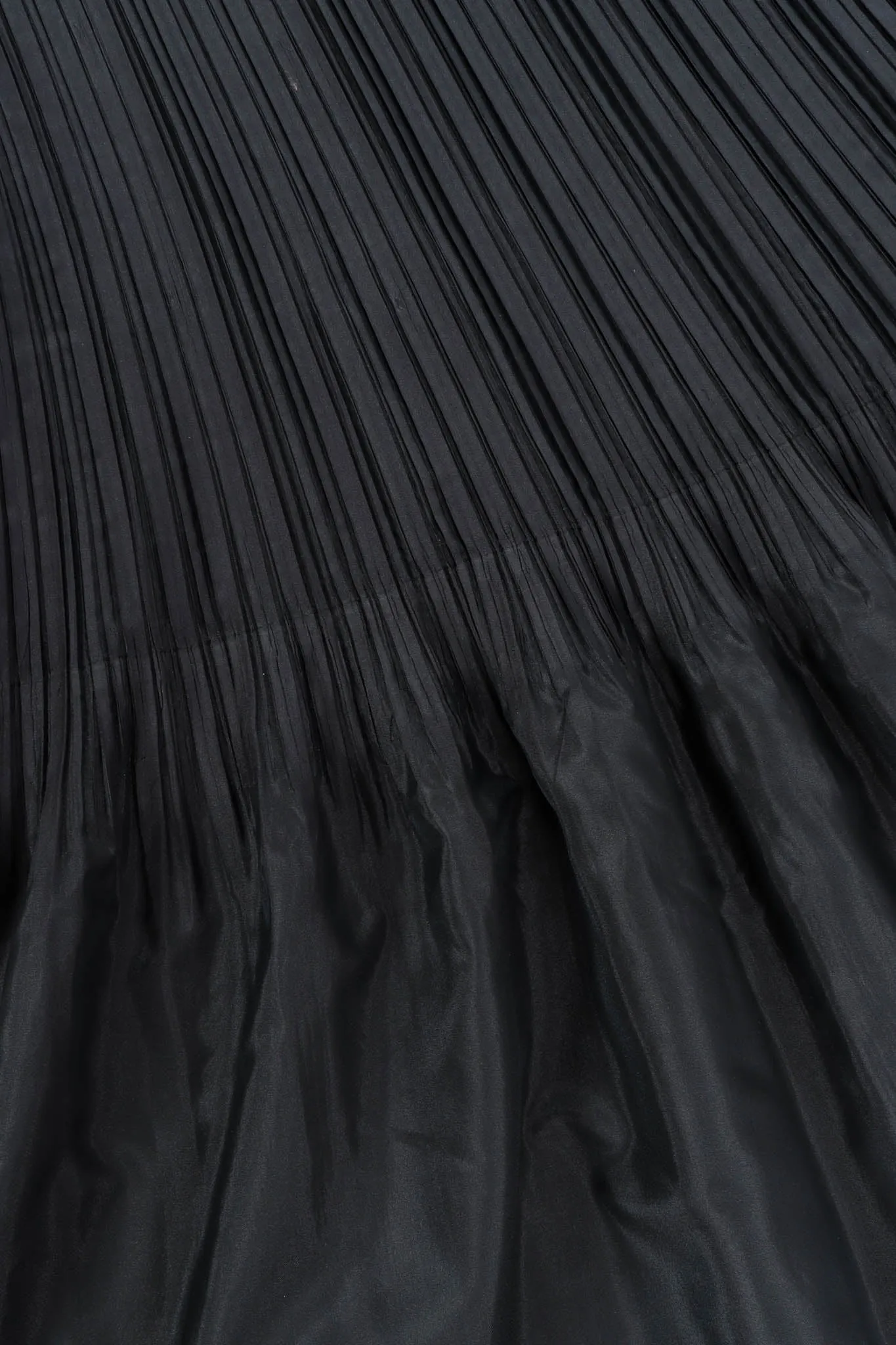 Pleated Eyelet A-Line Skirt