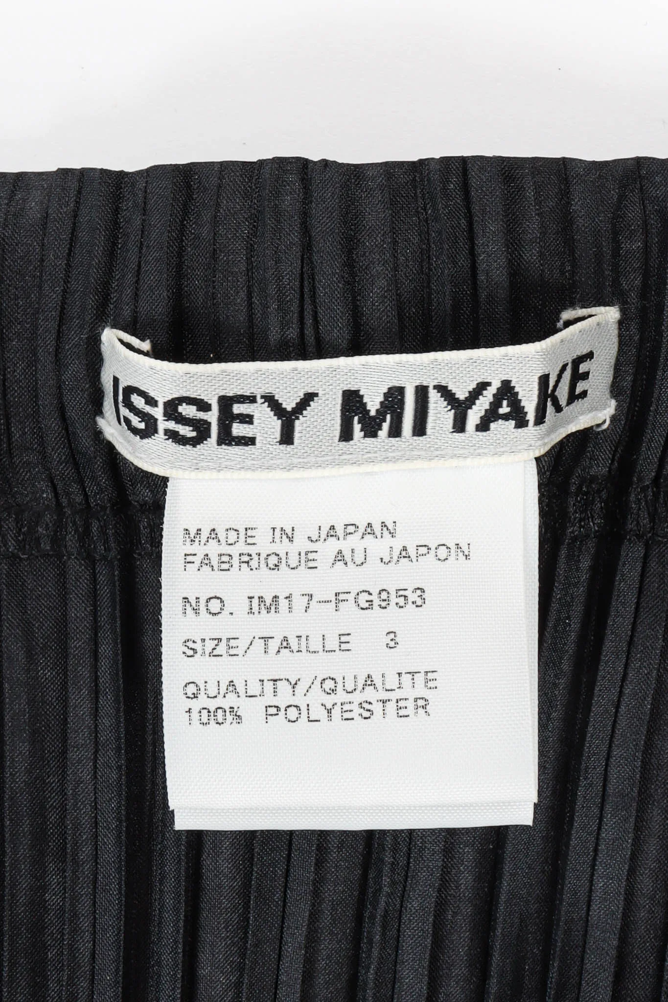 Pleated Eyelet A-Line Skirt