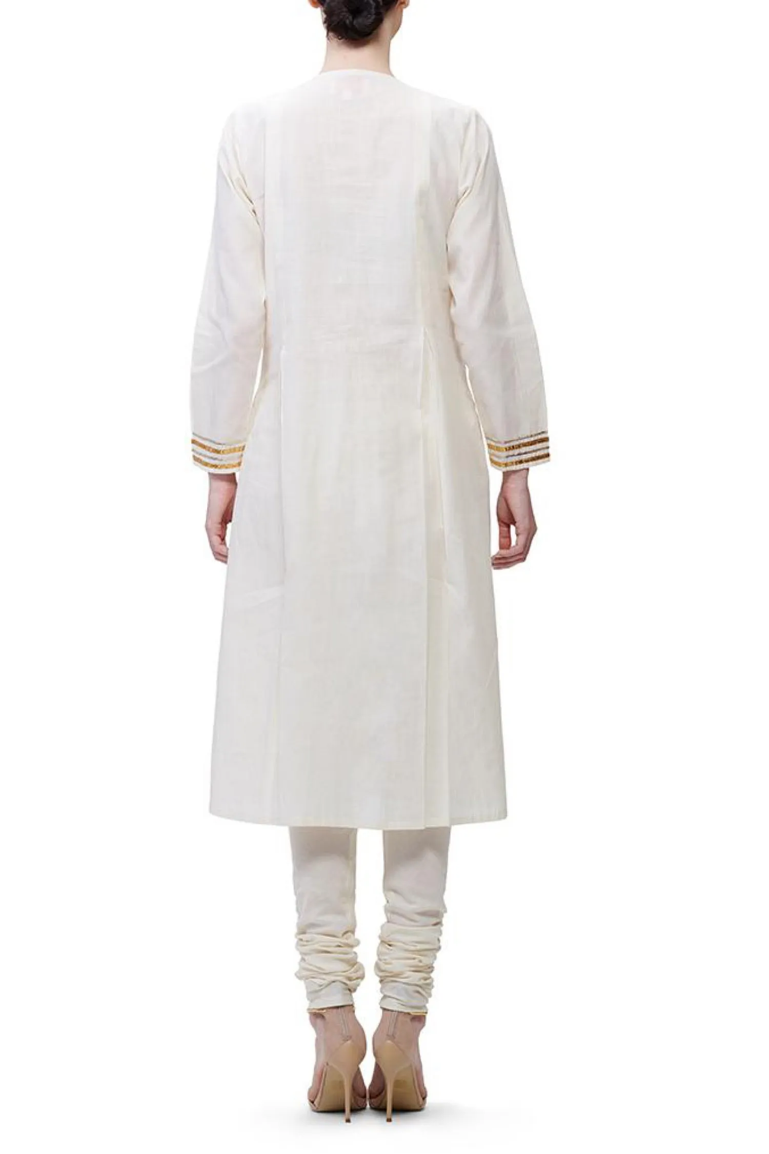 PLEATED YOKE KURTA