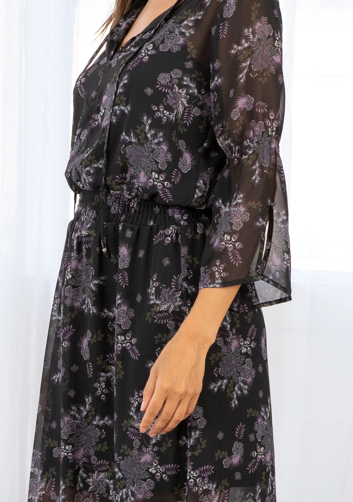 Poetry In Motion Floral Maxi Dress