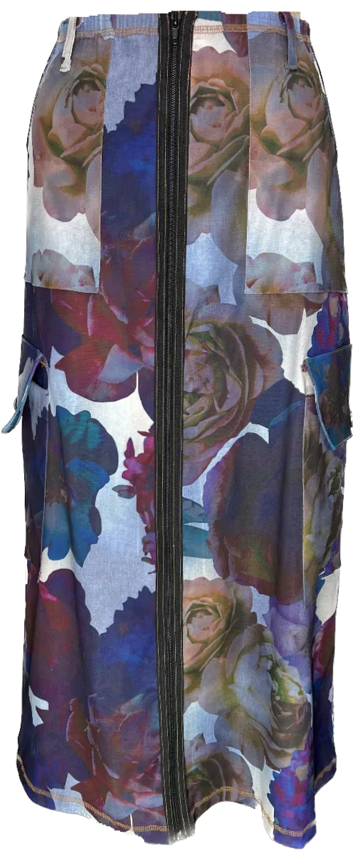 Power Flower Reversible Skirt