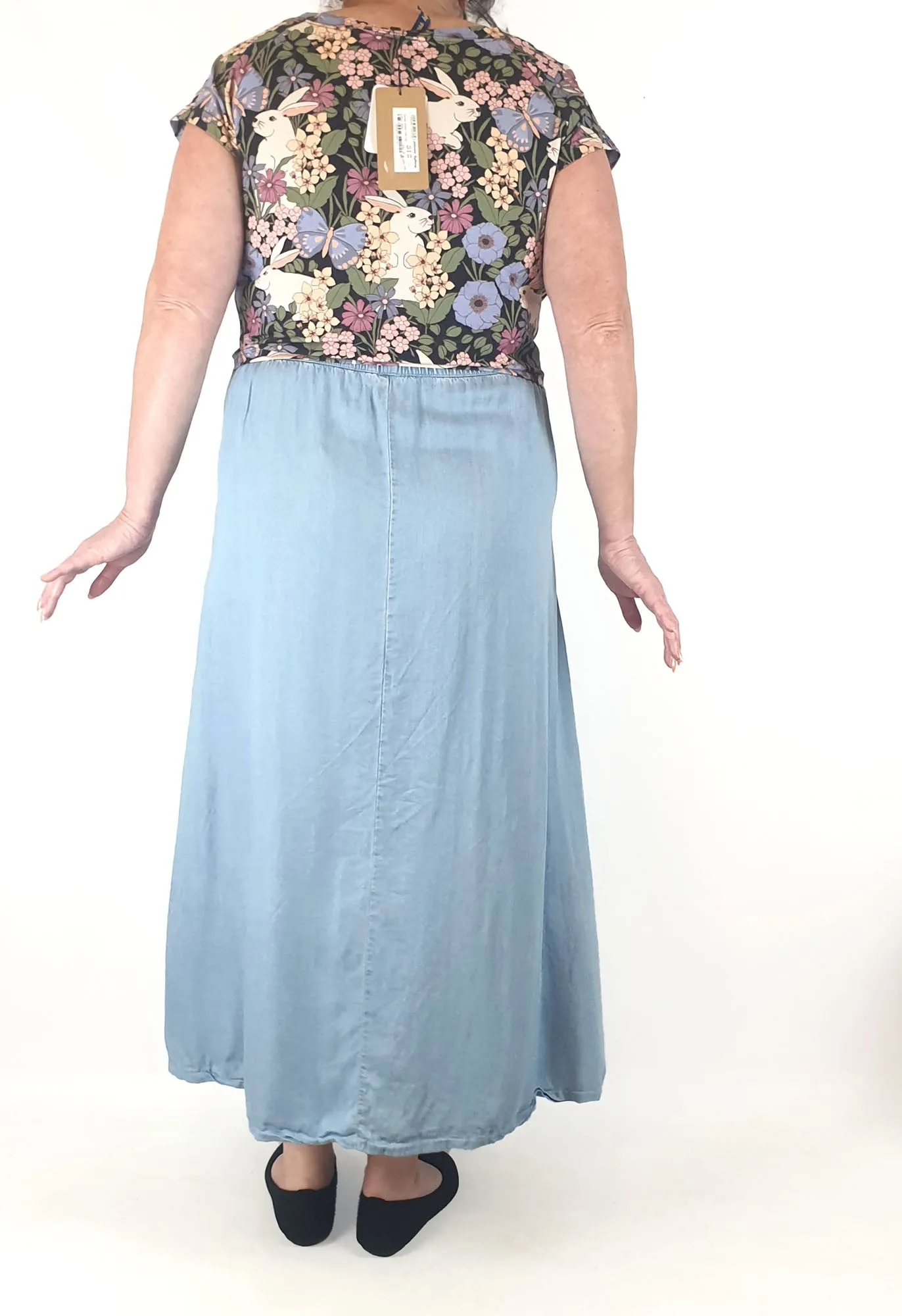 Princess Highway rabbit floral print top size 18
