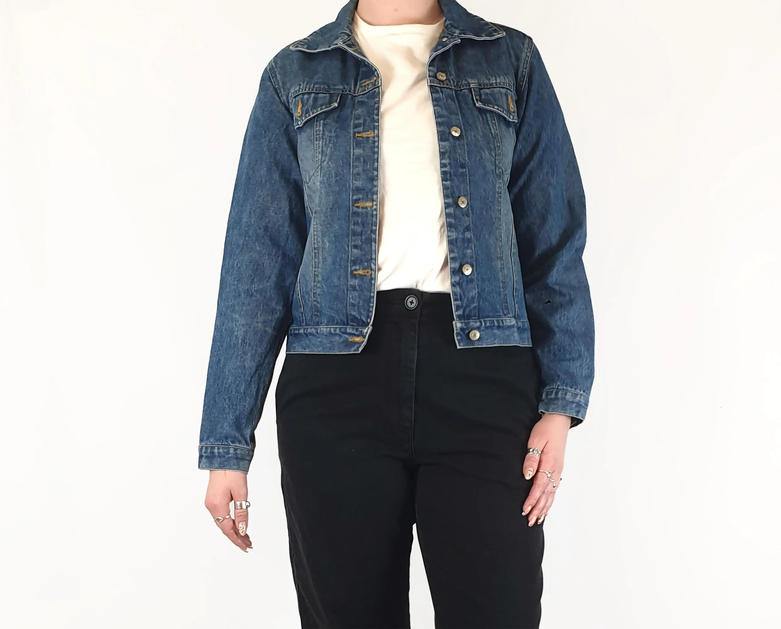 Pure vintage denim jacket size 12
