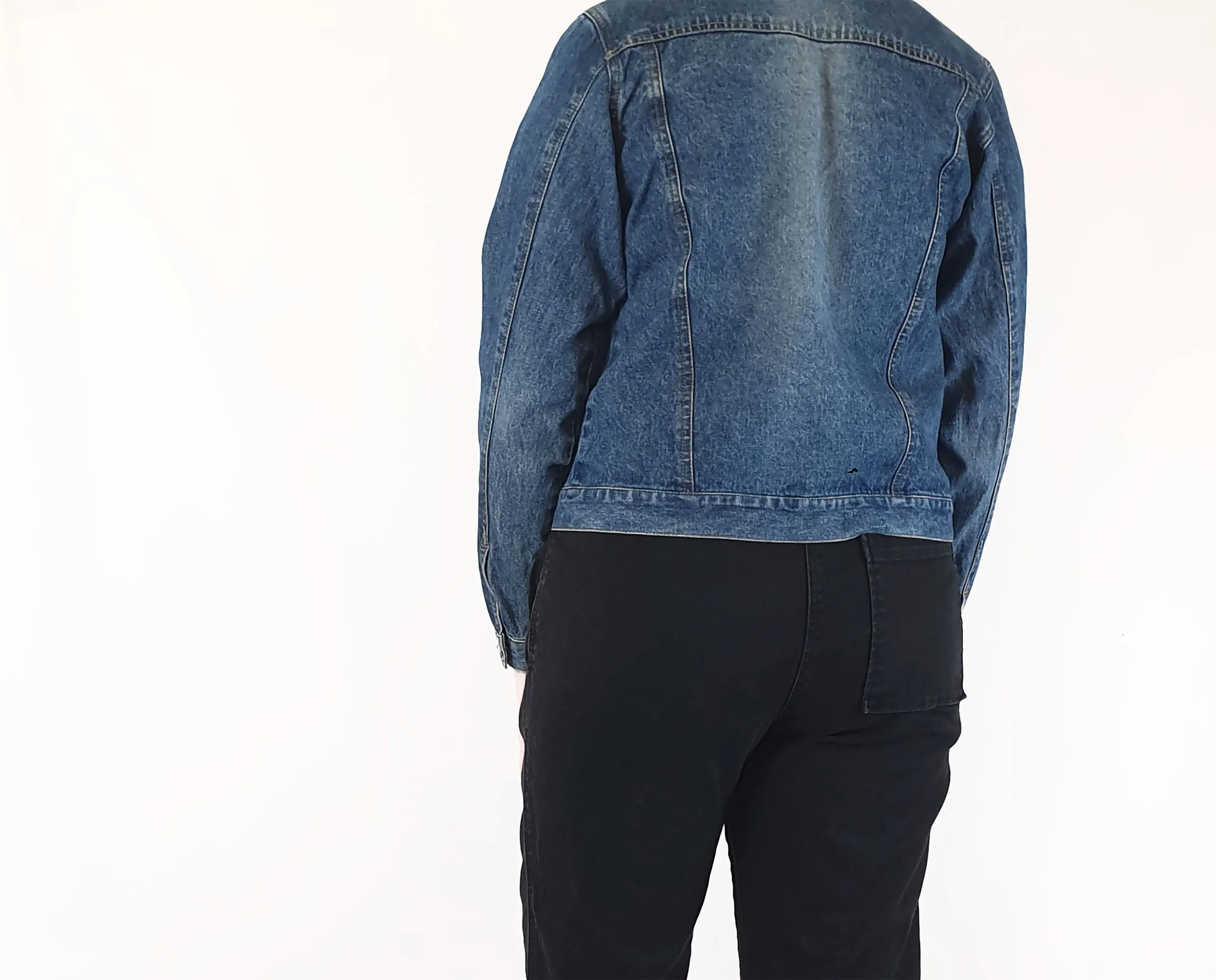 Pure vintage denim jacket size 12
