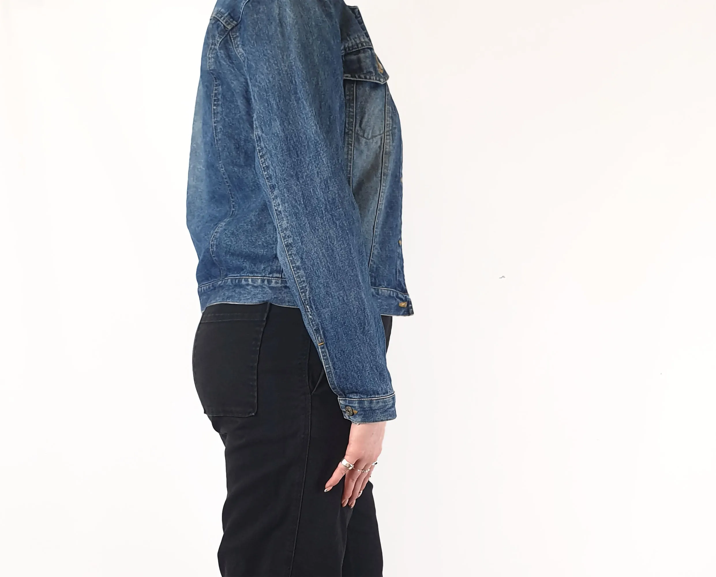 Pure vintage denim jacket size 12