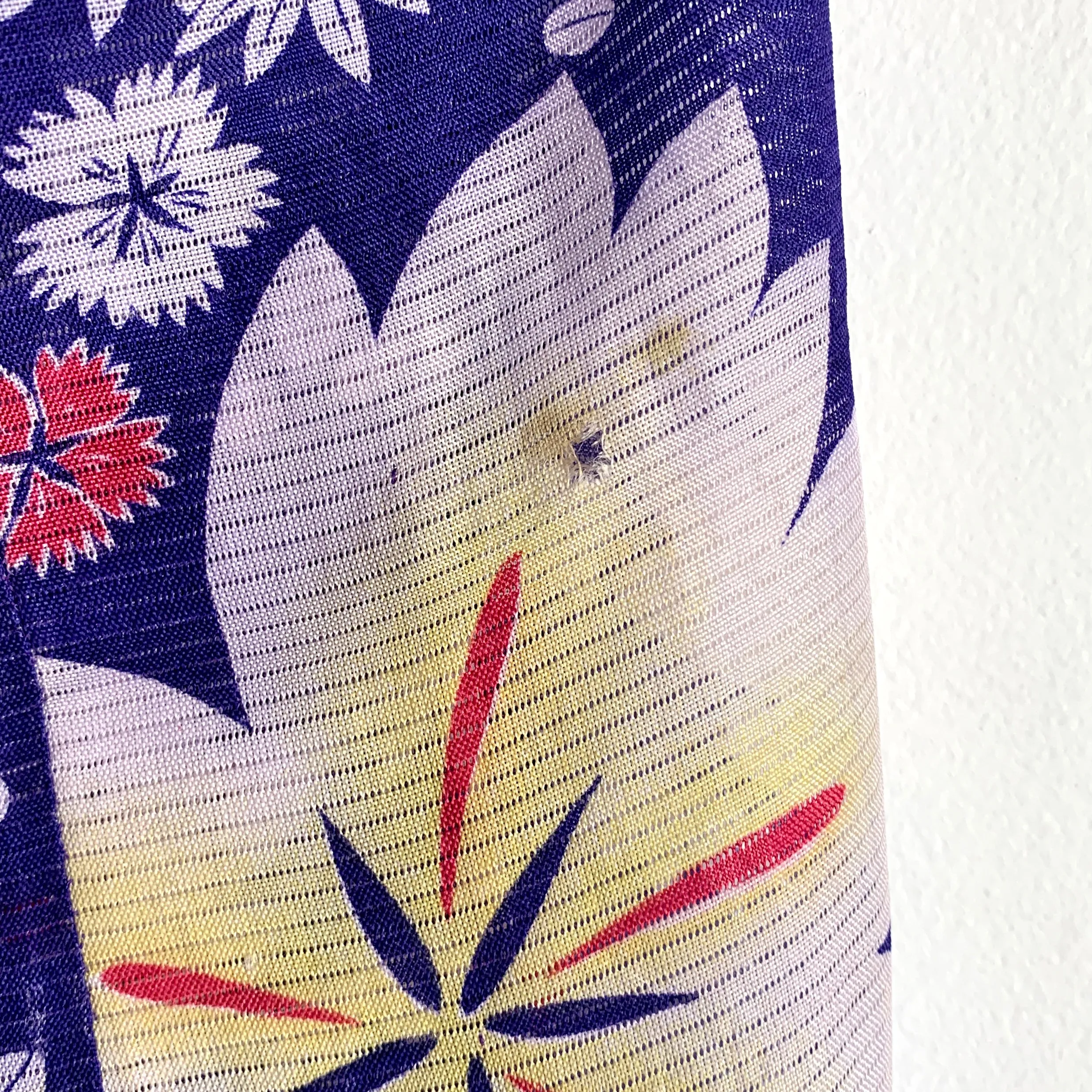 Purple Floral Summer Kimono