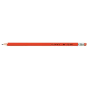 Q-Connect HB Rubber Tipped Pencil (12 Pack) KF25011