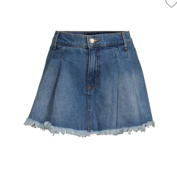 Ramy Brook Aveline Denim Mini Skort in Light Wash - size 27