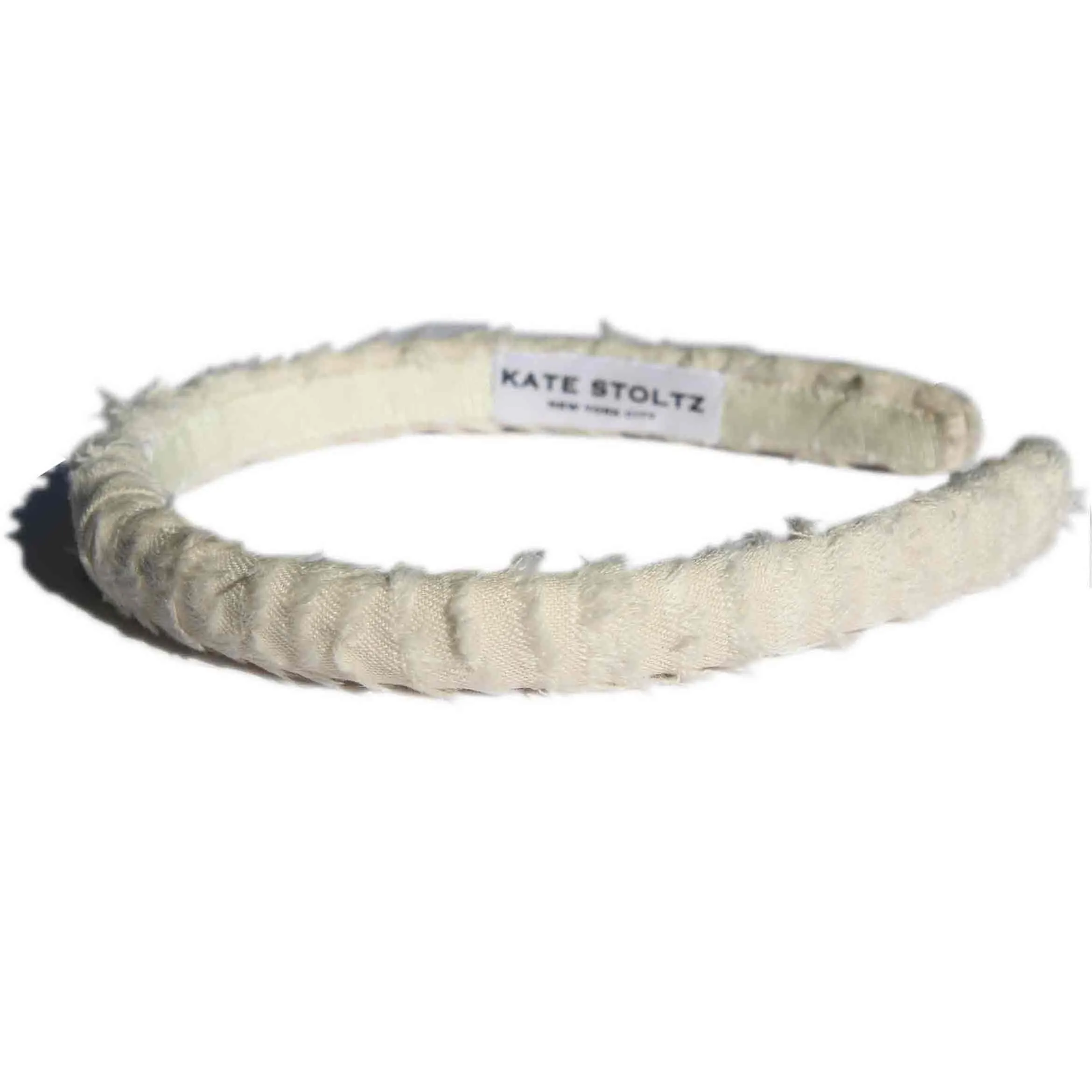 Raw Edge Linen Headband / Multiple Colors / 2 Widths