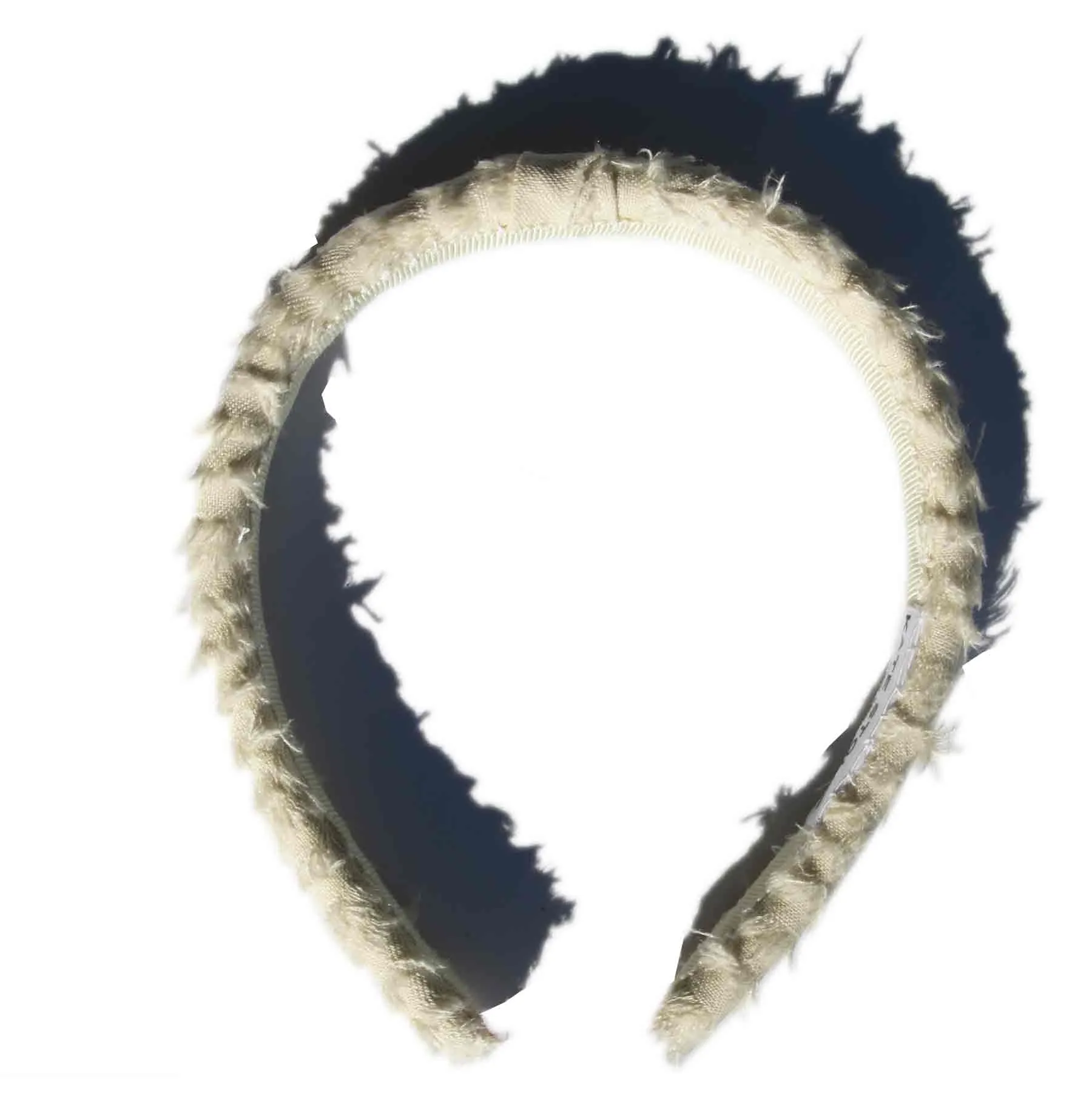 Raw Edge Linen Headband / Multiple Colors / 2 Widths