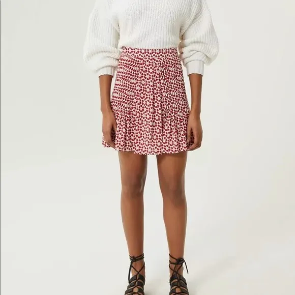 Rebecca Minkoff Cassia Printed A-Line Mini Skirt