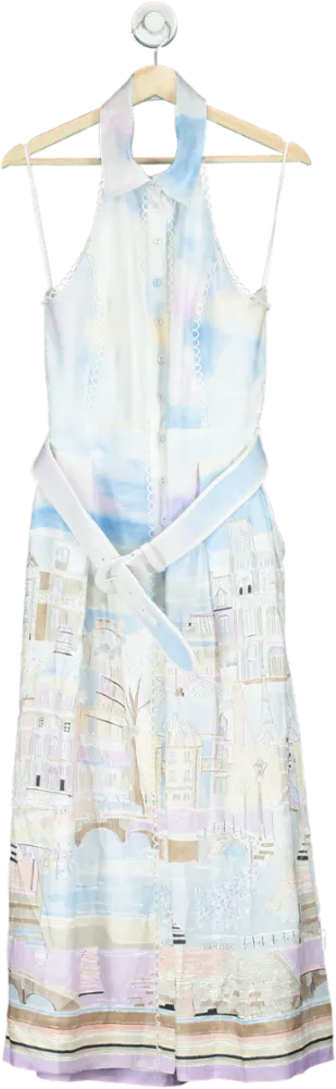 Rebecca Vallance Multicolour Sleeveless Dress UK 14
